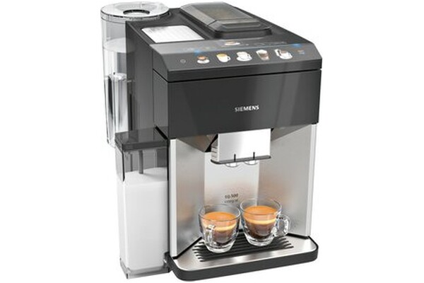 Ekspres Siemens EQ.500 TQ507R03 automatyczny czarno-srebrny