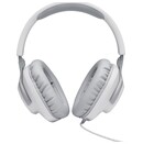 Słuchawki JBL Quantum 100 Nauszne Przewodowe biały
