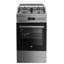 Kuchnia Beko FSMT52339DXDT płyta gazowa, piekarnik elektryczny