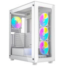 Obudowa PC Gembird CCCFCX450MAX X450MAX Midi Tower biały