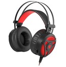 Słuchawki Genesis NSG1107 Neon 360 Nauszne Przewodowe czerwony