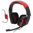 Słuchawki Thermaltake HTSHK002ECRE Shock Blasting Nauszne Przewodowe czerwony