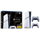 Konsola Sony PlayStation 5 Slim 1TB biały + Kontroler PlayStation