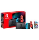 Konsola Nintendo Switch 32GB Czerwono-niebieski + Super Mario Bros Wonder