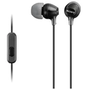 Słuchawki Sony MDREX15AP Dokanałowe Przewodowe czarny