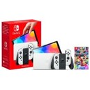 Konsola Nintendo Switch OLED 64GB biały + Mario Kart 8 Deluxe