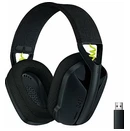 Słuchawki Logitech G435 Nauszne Bezprzewodowe czarno-zielony