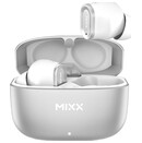 Słuchawki MIXX StreamBuds Custom 1 Dokanałowe Bezprzewodowe biało-srebrny