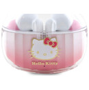 Słuchawki Hello KItty Kitty Head Logo Dokanałowe Bezprzewodowe różowy