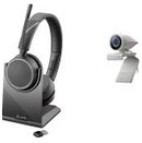 Słuchawki Plantronics VOYAGER 4220 UC Nauszne Bezprzewodowe czarny