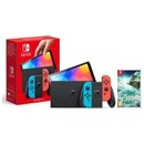 Konsola Nintendo Switch OLED 64GB Czerwono-niebieski + The Legend of Zelda Tears of the Kingdom