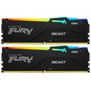 Pamięć RAM Kingston Fury Beast RGB 32GB DDR5 6000MHz Z radiatorem 1.35V 36CL