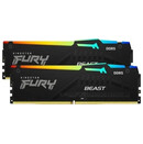 Pamięć RAM Kingston Fury Black Beast RGB 64GB DDR5 6000MHz Z radiatorem 36CL