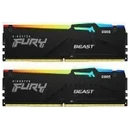 Pamięć RAM Kingston Fury Beast RGB 64GB DDR5 6000MHz Z radiatorem 1.4V 30CL
