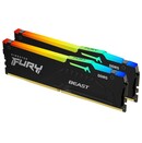 Pamięć RAM Kingston Fury Beast RGB 32GB DDR5 5200MHz Z radiatorem 1.25V 40CL