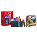 Konsola Nintendo Switch OLED 64GB Czerwono-niebieski + Ring Fit Adventure
