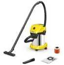 Odkurzacz Karcher WD3 tradycyjny workowy żółto-srebrny