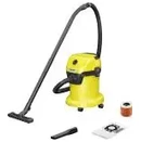 Odkurzacz Karcher WD3V tradycyjny workowy żółty