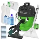 Odkurzacz Numatic GVE370 George tradycyjny workowy czarno-zielony