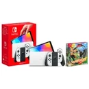 Konsola Nintendo Switch OLED 64GB biały + Ring Fit Adventure