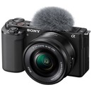 Aparat bezlusterkowy Sony ZV-E10LBD - czarny + 16-50