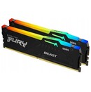 Pamięć RAM Kingston Fury Beast RGB 64GB DDR5 6400MHz Z radiatorem 1.4V 32CL