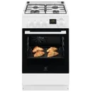 Kuchnia Electrolux LKK560224W płyta gazowa, piekarnik elektryczny