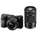 Aparat bezlusterkowy Sony ILCE-6100 - czarny + 16-50 + 55-210