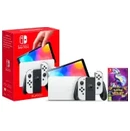 Konsola Nintendo Switch OLED 64GB biały + Pokemon Violet