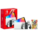 Konsola Nintendo Switch OLED 64GB biały + Super Mario Party Jamboree