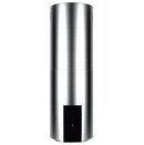 Okap kuchenny wyspowy - tuba VDB Tube Glass 39.0cm czarny
