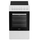 Kuchnia INDESIT IS5V5GSWP płyta Ceramiczna, piekarnik elektryczny