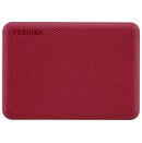 Dysk zewnętrzny HDD TOSHIBA Canvio Advance 2TB czerwony