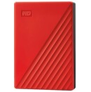 Dysk zewnętrzny HDD WD My Passport 4TB czerwony