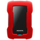 Dysk zewnętrzny HDD Adata HD330 Durable 1TB czerwony