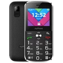 Smartfon myPhone Halo C czarny 2.20" poniżej 0.5GB/
