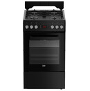 Kuchnia Beko FSM52331DBDS płyta gazowa, piekarnik elektryczny