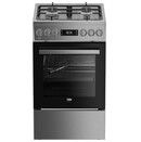 Kuchnia Beko FSMT51339DXDT płyta gazowa, piekarnik elektryczny