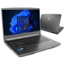 Laptop MSI Thin 15 15.6" Intel Core i5 12450H NVIDIA GeForce RTX 3050 16GB 512GB SSD Windows 11 Home szary