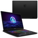 Laptop MSI Pulse 17 17.0" Intel Core Ultra 7 155H NVIDIA GeForce RTX 4070 16GB 1TB SSD Windows 11 Home czarny