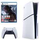 Konsola Sony PlayStation 5 Slim 1TB biało-czarny + The Last of Us Part II Remastered + pad bezprzewodowy DualSense