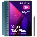 Tablet Lenovo TB520FU Yoga Tab Plus 12.70" Qualcomm Snapdragon 8 Gen 3 16.0GB/256GB, WiFi, niebieski + Klawiatura
