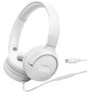 Słuchawki JBL Tune 520 Nauszne Przewodowe biały