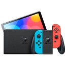 Konsola Nintendo Switch OLED 64GB niebiesko-czerwony + N