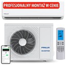 Klimatyzator ścienny SPLIT z montażem Finlux FNAC1S12WH Solo 3400W 52dB