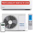 Klimatyzator ścienny SPLIT z montażem Finlux FNAC1S09WH 2500W 52dB