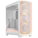 Obudowa PC Fractal Design Meshify 3 Clear Midi Tower biały