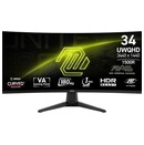 Monitor 34.0" MSI MAG MAG 346CQ czarny