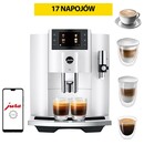 Ekspres JURA Piano White E8 automatyczny biały