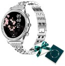 Smartwatch Manta Diamond Lusso czarno-srebrny
